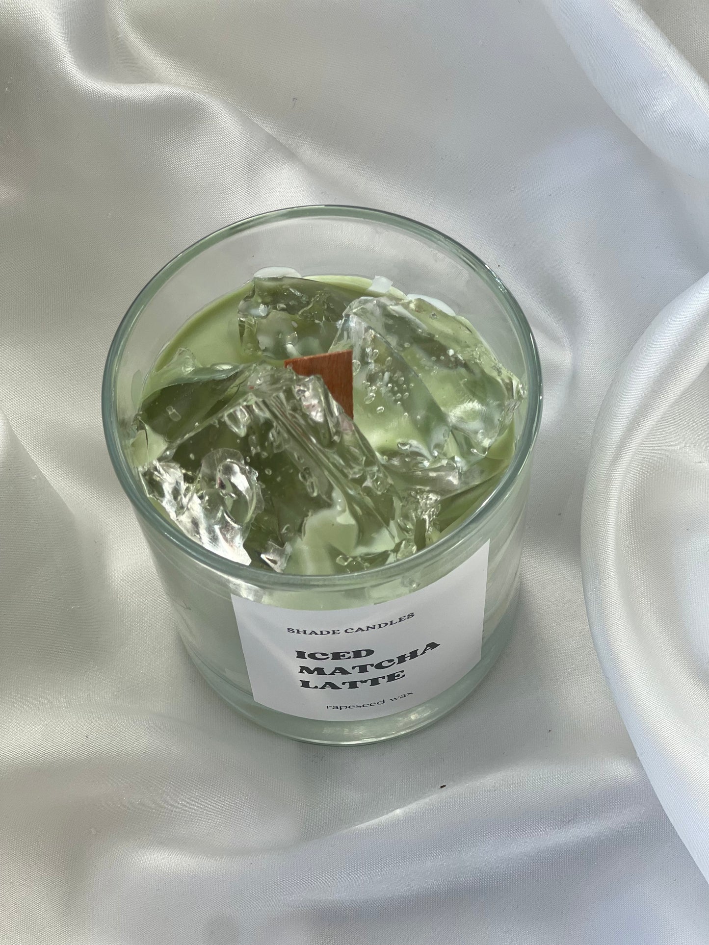 Iced Matcha Kaars - Groot