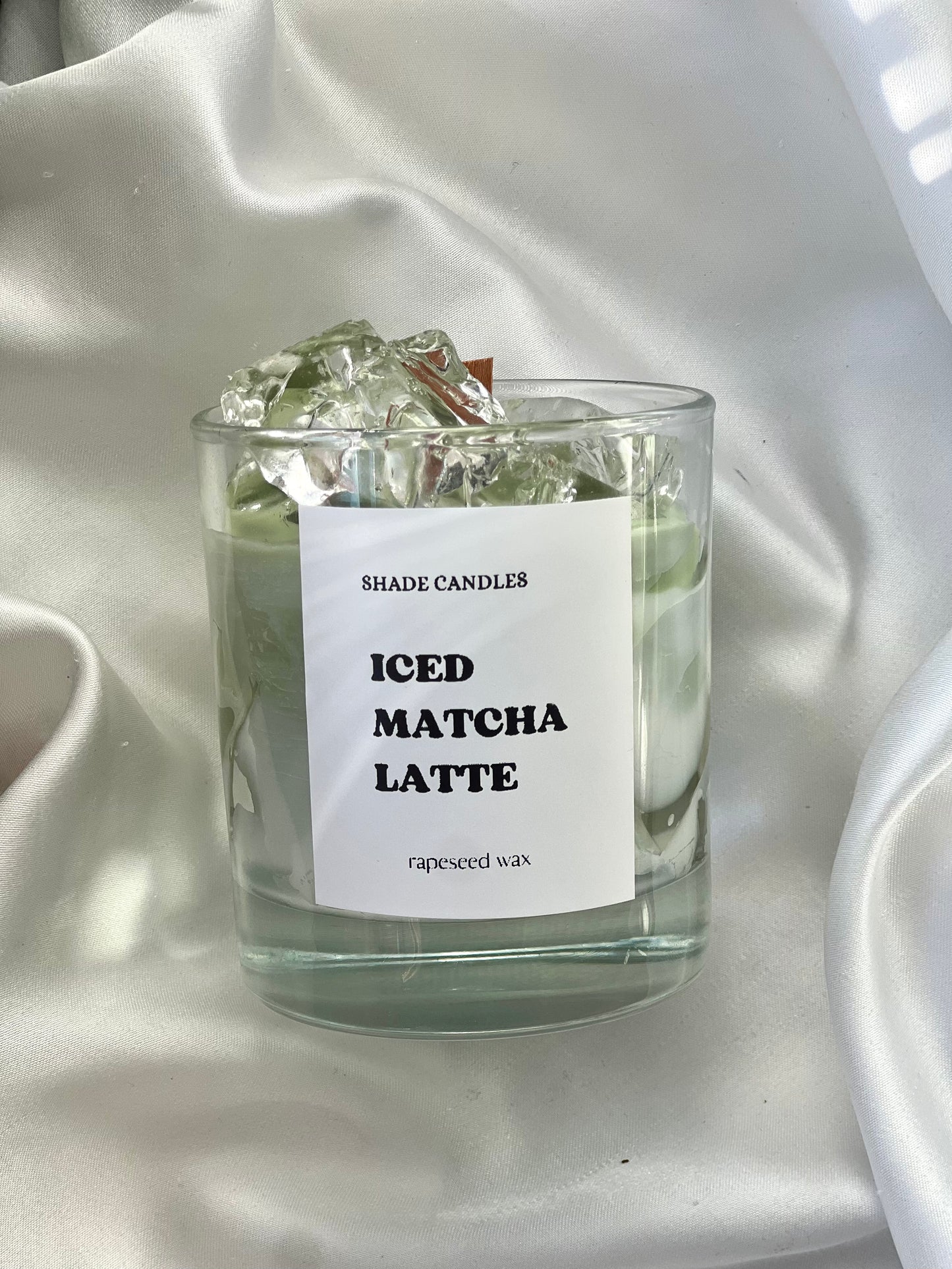 Iced Matcha Kaars - Groot